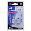 Žiarovka 4LED 12V suf. SV8.5 38mm biela 2ks