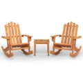 vidaXL 3-dielna záhradná sedacia súprava Adirondack akáciový masív