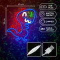 Neon PLEXI LED JURASSIC BABY DINO modrý FLNJ01 Forever Light