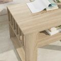 vidaXL Konferenčný stolík Sonoma dub 66 x 49,5 x 45 cm