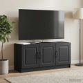 vidaXL TV skrinka Čierna 99 x 34,5 x 47 cm Kompozitné drevo