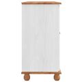vidaXL Servírovacia skriňa ASKIM 133,5 x 40 x 79 cm Borovicový masív