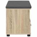 vidaXL Predsieňová lavica Sonoma dub 80 x 38 x 46 cm