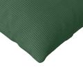 vidaXL Vankúše na pohovku 2 pcs Tmavozelená 145 x 40 cm