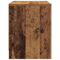 vidaXL Nočný stolík Staré drevo 45 x 34 x 44,5 cm Kompozitné drevo
