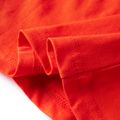 vidaXL Detské tričko s dlhými rukávmi žiarivo oranžové 128