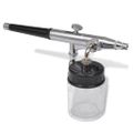 Airbrush sada so sklenenou nádobkou a tryskami 0,2 / 0,3 / 0,5 mm