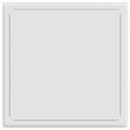 vidaXL Access Panel Biela 33,5 x 33,5 x 3 cm Oceľ