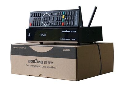 ZGEMMA H9 TWIN 2X DVB-S2X 4K UHD, CA, 2xCI+, HEVC Enigma2 ZGEMMA H9 TWIN SE 2X DVB-S2X 4K UHD, CA, 2xCI+, HEVC Enigma2