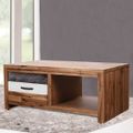 vidaXL Konferenčný stolík masívne akáciové drevo 90x50x37,5 cm