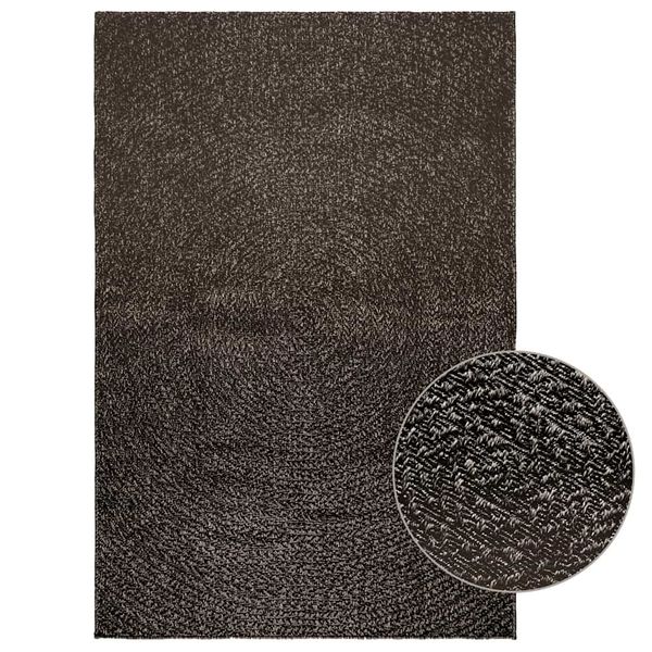vidaXL Koberec ZIZUR 120x170 cm, jutový vzhľad, interiér a exteriér