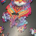 Drevené puzzle Kruzzel 22878 Mačka