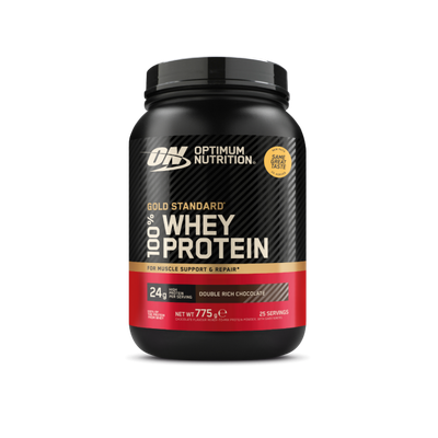 100% Whey Gold Standard - Optimum Nutrition, dvojitá bohatá čokoláda, 768 g