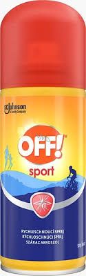 OFF! Šport rýchloschnúci sprej 100ml