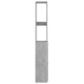 vidaXL Skrinka do kúpeľne betónovo sivá 25x26,5x170cm kompozitné drevo