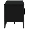 vidaXL TV stolík čierny 122x34x41 cm kompozitné drevo