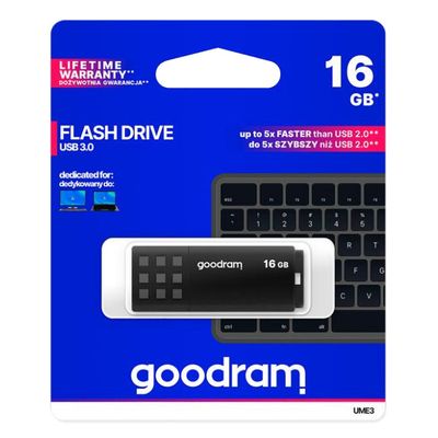 Flash disk GOODRAM USB 3.0 16GB bielo-čierny