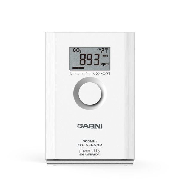 Bezdrátové čidlo koncentrace CO2 GARNI 102Q