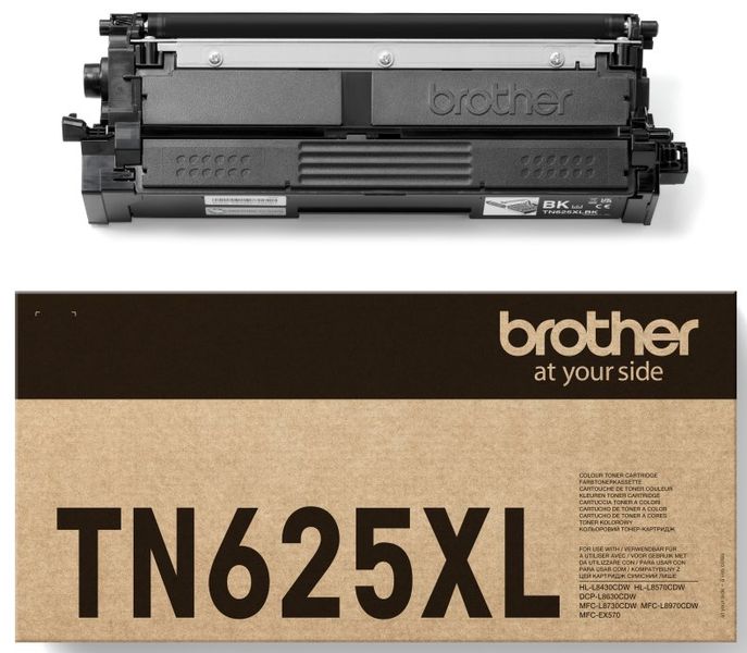 toner BROTHER TN-625XL Black HL-L8430CDW/L8570CDW, DCP-L8630CDW, MFC-L8730CDW/L8970CDW (5500 str.)