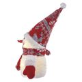 LED vianočný snehuliak svietiaci, 25 cm, 3x AAA, vnútorná, teplá biela