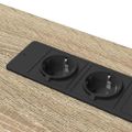 vidaXL Stôl Sonoma dub 100 x 50 x 86,5 cm Kompozitné drevo