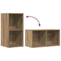 vidaXL LP úložný box Artisan Dub Artisan 69,5x34x36 cm Upravené drevo