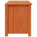 vidaXL Skriňa na topánky Vosková Hnedá 110 x 38 x 45,5 cm