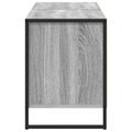 vidaXL TV skrinka 140 x 36 x 49.5 cm Sivý Sonoma Kompozitné drevo