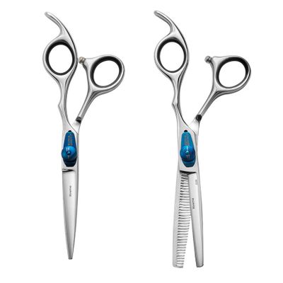 Set kaderníckych nožníc 5,75" a efilačných nožníc 6,35" OLIVIA GARDEN Xtreme