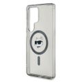 Puzdro Karl Lagerfeld HC Magnetic IML Metal Choupette Head pre Samsung Galaxy S25 Ultra čierna