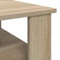vidaXL Konferenčný stolík Sonoma dub 90 x 50 x 40 cm Kompozitné drevo