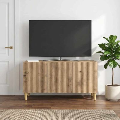 vidaXL TV skrinka 99 x 34,5 x 50 cm Dub artisan Kompozitné drevo