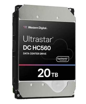HDD 20TB Western Digital Ultrastar DC HC560 SATA Pevný disk, interný, 20TB, SATA III, 3,5", 7200rpm, 512MB