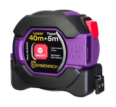 Laserový merací metr Ermenrich Reel SLR540 Fialový