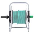 vidaXL Hadicový bubon nástenný pre 50 m 1/2" hadicu oceľ