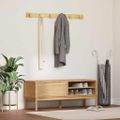vidaXL Lavica do chodby FLORO Včelí hnedý 115 x 40 x 45 cm