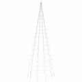 vidaXL LED vianočný stromček 550 LED modré 300 cm