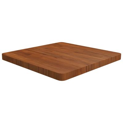 vidaXL Štvorcová stolová doska tmavohnedá 60x60x4 cm lakovaný dub