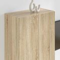 vidaXL TV nástenná skriňa 59,5 x 31 x 80 cm Sonoma dub