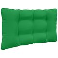 vidaXL Vankúš na vonkajšiu pohovku Polyester Zelená 80 x 68,5 cm