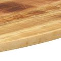 vidaXL Stolová doska 90x40x2,5 cm oválna masívny mangovník