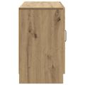 vidaXL Servírovacia skriňa Dub artisan 89 x 34,5 x 57 cm