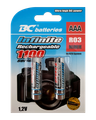 Nabíjacia mikrotužková AAA/R03 1100 NiMH batéria BC Batteries 1,2V / 2ks BLISTR