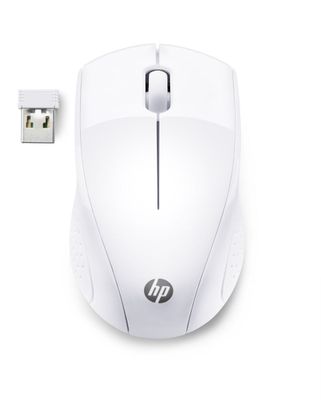 HP 220/Ergonomická/Optická/1 600 DPI/Bezdrôtová USB/Biela