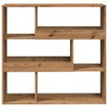 vidaXL Knižnica/deliaca stena dub artisan 100x33x94,5 cm