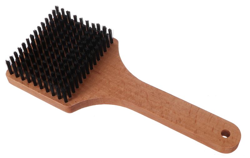 Plochý kartáč pro čištění pláště pneu jízdního kola CAR DETAILING WOOD BRUSH 4 SIXTOL