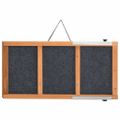 vidaXL Rampa pre psa šedá 120x30 cm jedľové masívne drevo