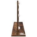 vidaXL Toaletné zrkadlo Dymová dub 100 x 45 x 18 cm Obdĺžnikový