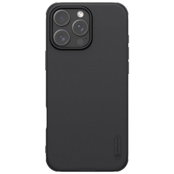 Ochranné puzdro Nillkin Super Frosted Shield Pro pre iPhone 16 Pro 6,3" čierne
