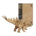 Drevené 3D puzzle Stegosaurus